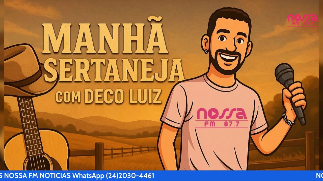 MANHÃ SERTANEJA COM DECO LUIZ! 20/02/2026