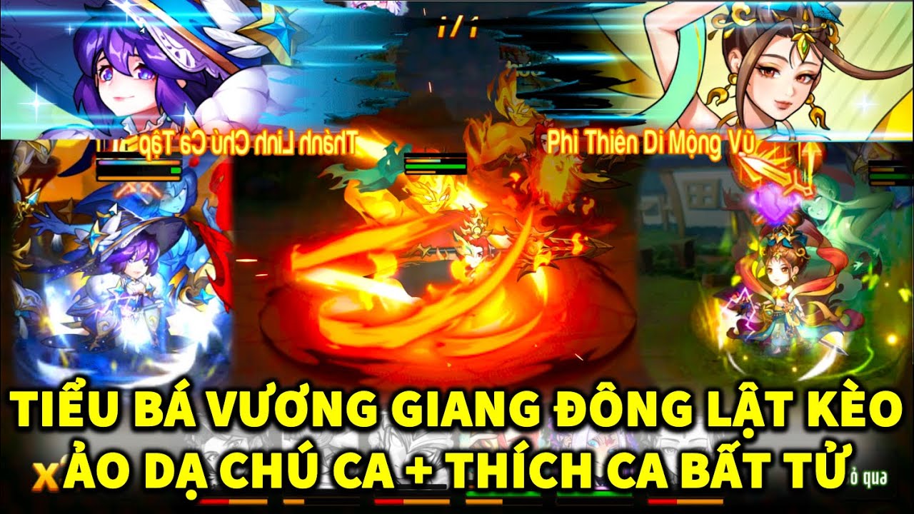 OMG3Q S415 NẠP 500K ĂN QUÀ TRI ÂN | TIỂU BÁ VƯƠNG GIANG ĐÔNG LẬT KÈO ẢO DẠ CHÚ CA + THÍCH CA BẤT TỬ!