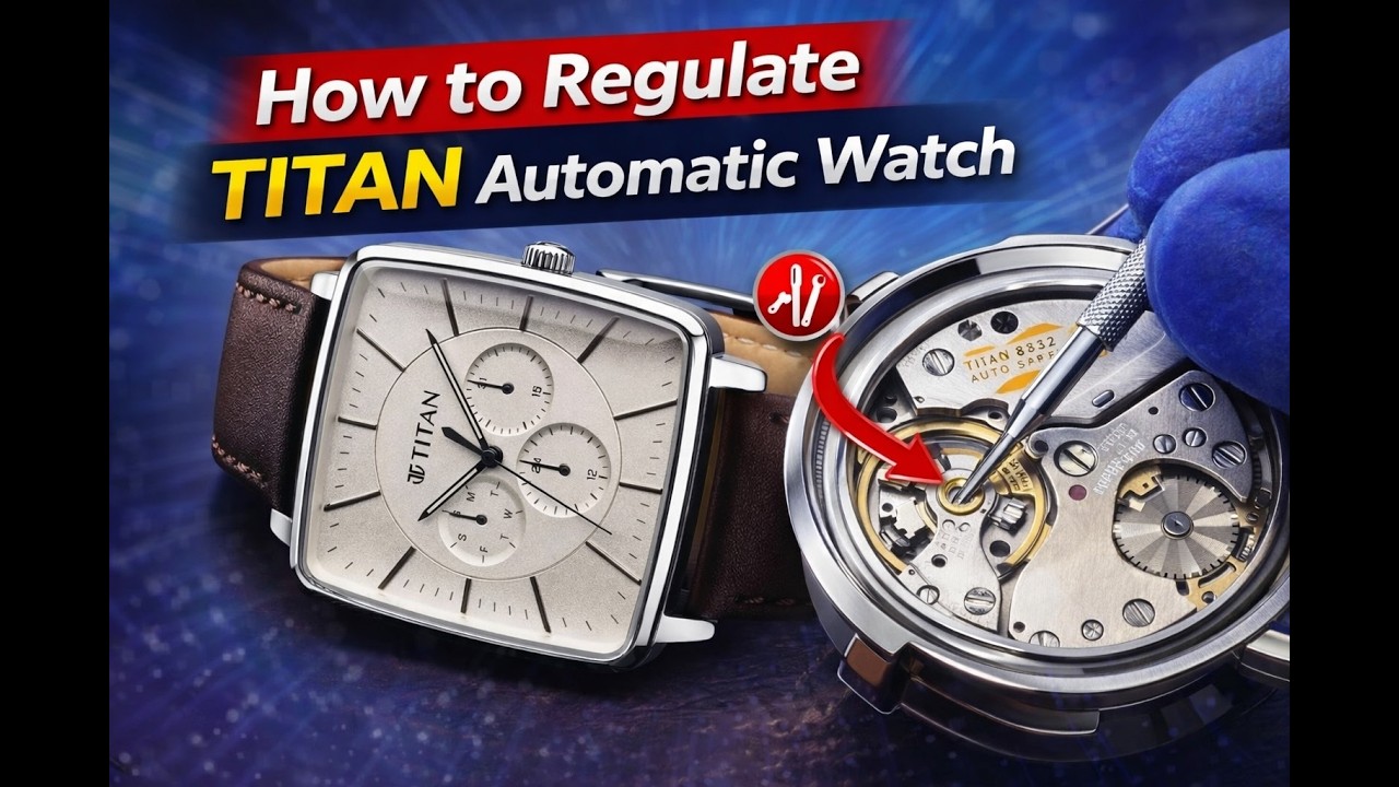 time regulations of Titan automatic watch