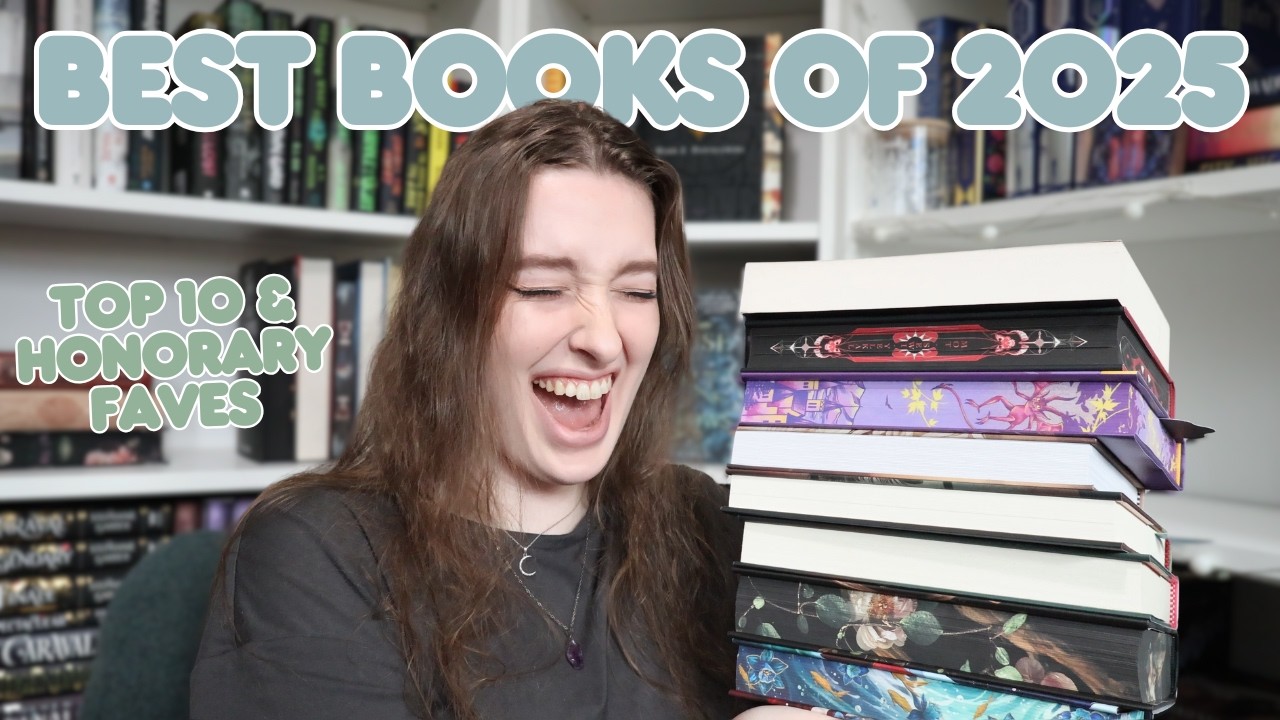 the 10 best books out of the 260 books i read in 2025 | fantasy, horror, romantasy