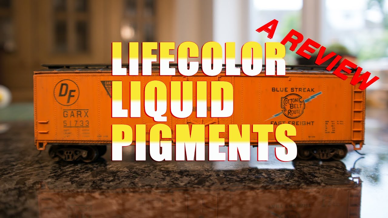 Жидкие пигменты Lifecolor &mdash; обзор