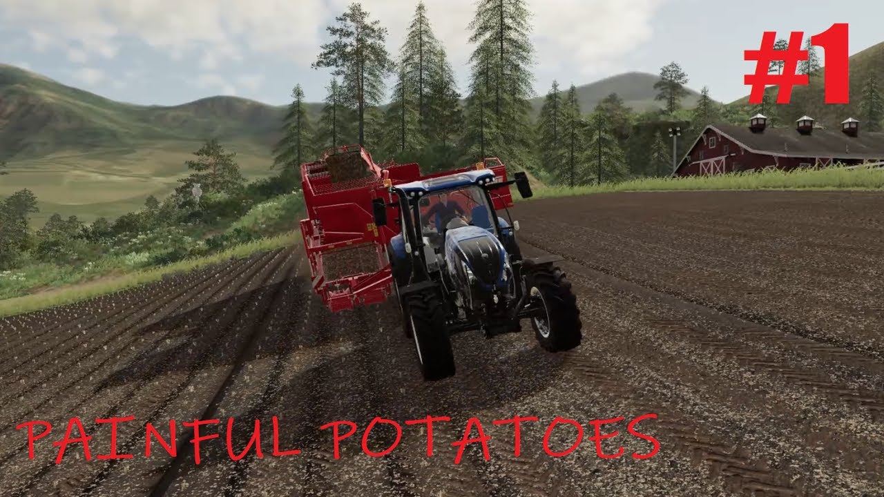 FS19 Ravenport Timelapse #1 - Painful Potatoes