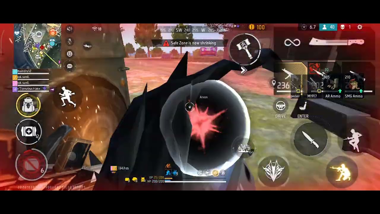 Free fire br rank push with random