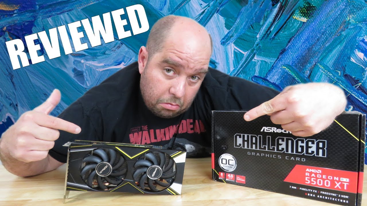 ASRock Radeon RX 5500 XT Challenger D 8GB OC - Budget Graphics Card Full Review