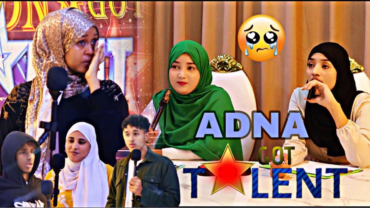 ADNA GOT TALENT OO CAAWA MURUGO ISKU BADALAY ILINTA AYEY CESHAN WEYSAY 🥹 IYO FAANAYE OO …