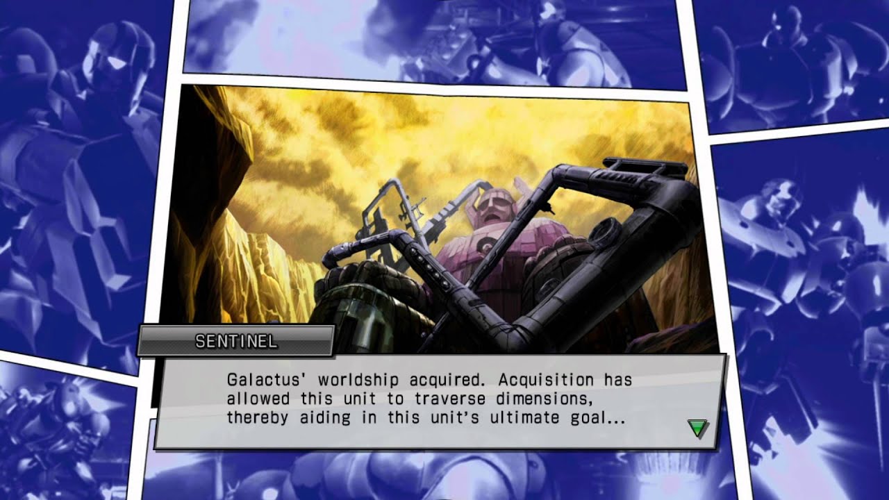 UMVC3 Sentinel Ending