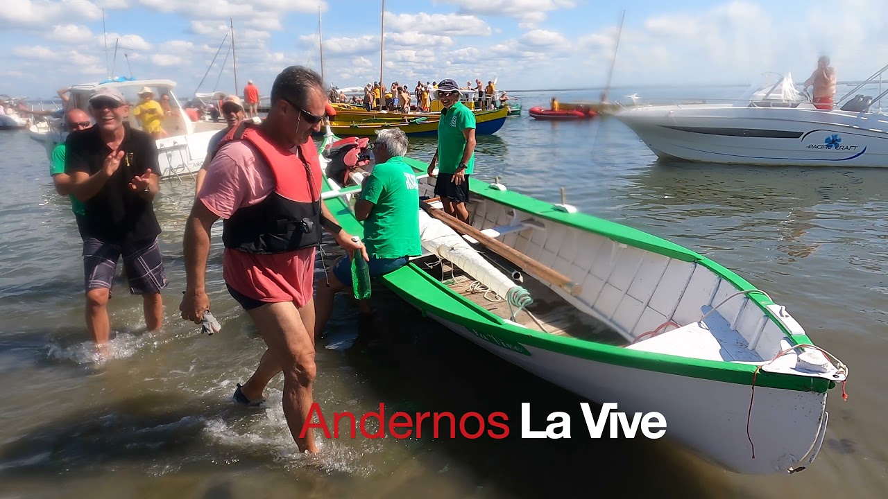 ANDERNOS - Concours  des Interviews des Pinasseyres  - Bassin d'Arcachon - EP 8 Pinasses &agrave; voile