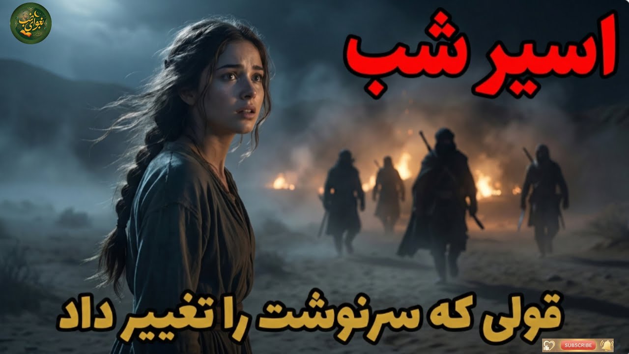 حکایت دختر اسیر😔 ‼️که فرمانده ی راهزنان را تسلیم کرد..❗😏