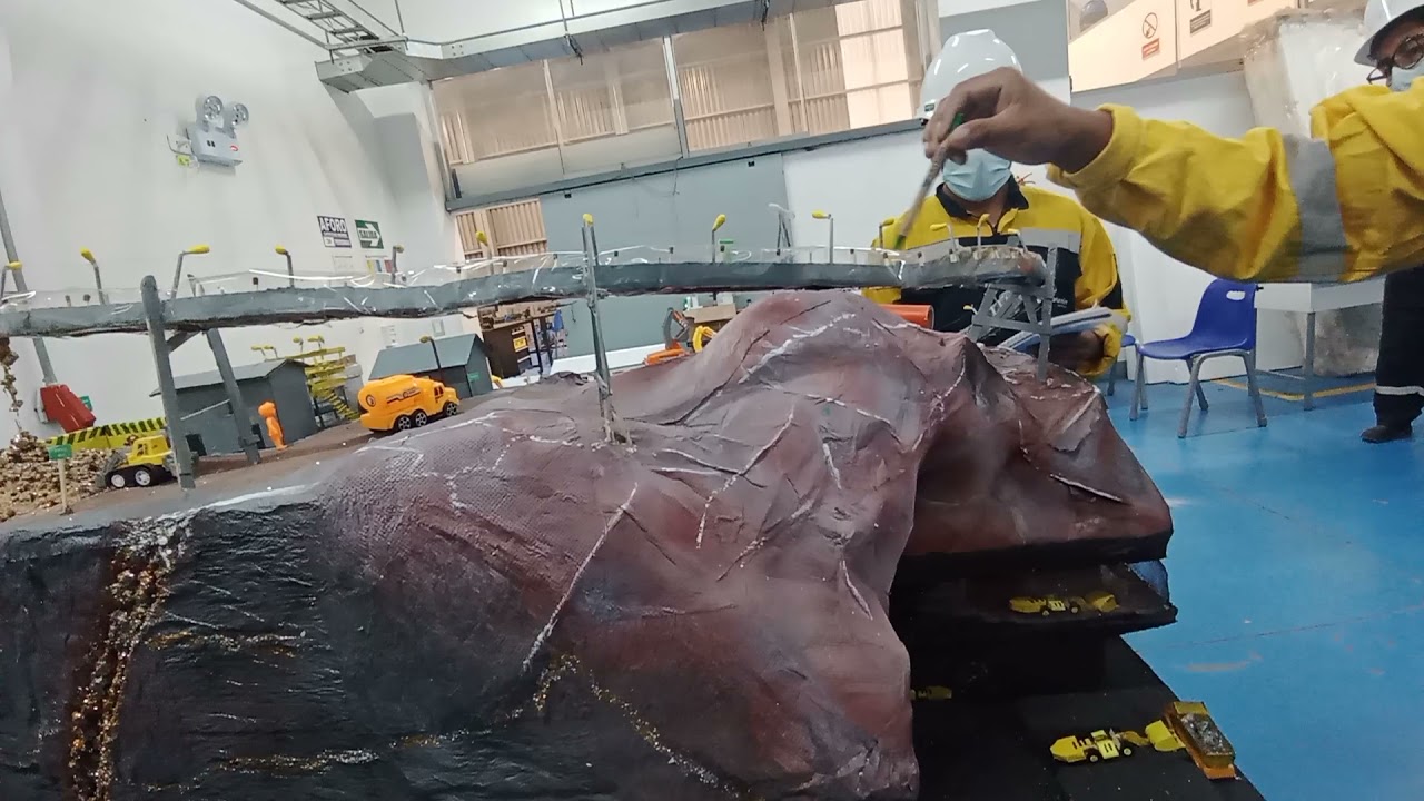 Maqueta mina Inmaculada