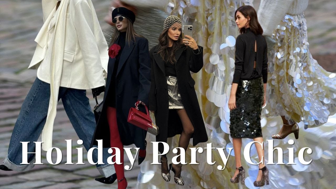 Holiday Party Outfits | Chic Christmas, Night-Out & New Year Looks