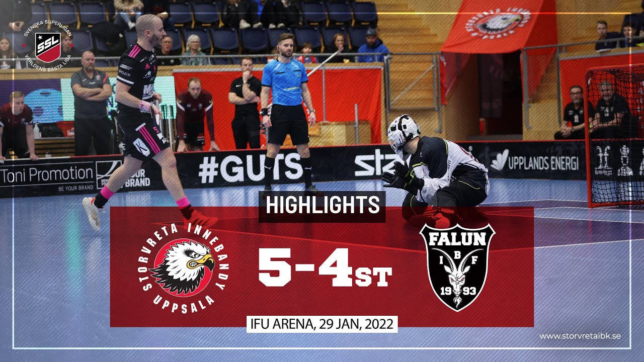 Highlights Storvreta IBK vs IBF Falun 5-4 Penalty shots
