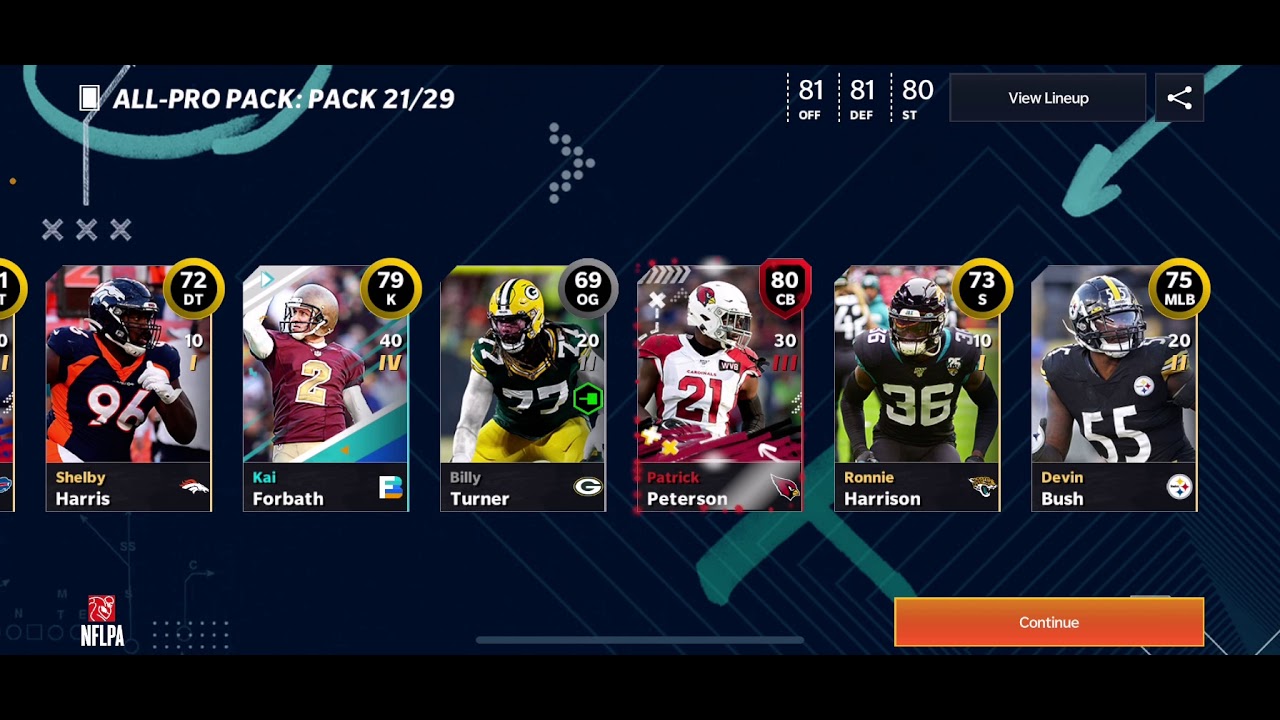 No money spent Madden 21 mobile pack opening Episode 1