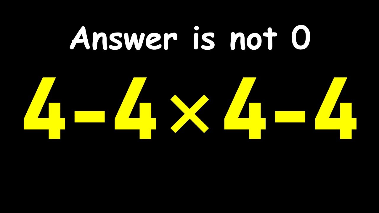 Most People Get This Order of Operations Wrong!