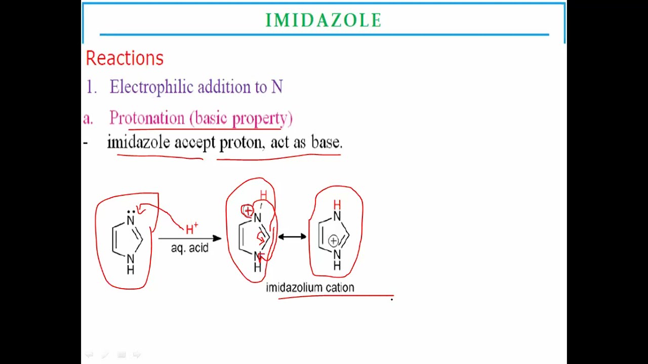 Details about Imidazole as a heterocyclic compound