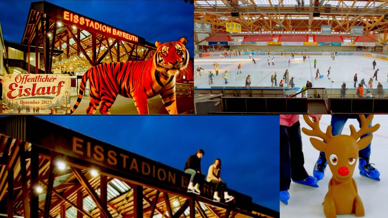 Öffentlicher Eislauf - Eisstadion (Unser Bayreuth) Dezember 2025