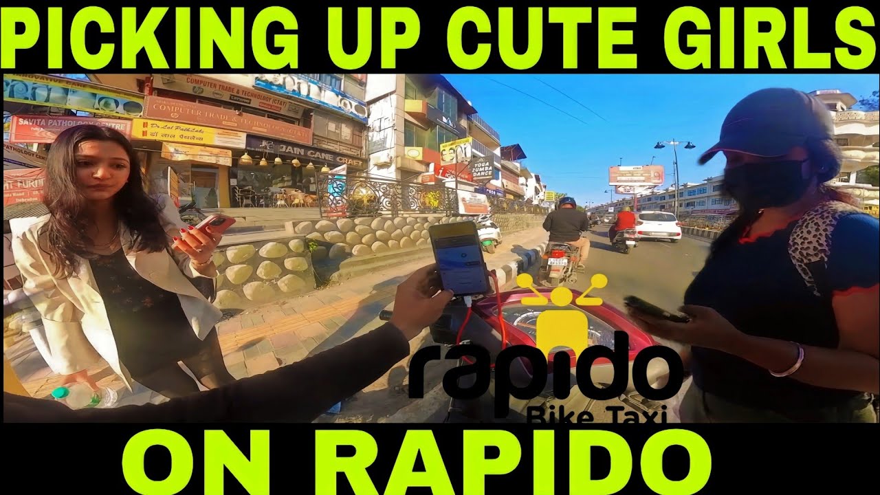Picking up cute girl on Rapido | Rapido bike Taxi | Rapido Bike Taxi Job | Mr.Paradox