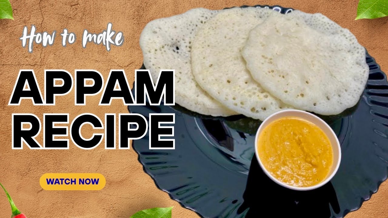 No dal No coconut only 3 ingredients instant appam recipe | Kerala Vellayappm recipe  @GloriousCu 