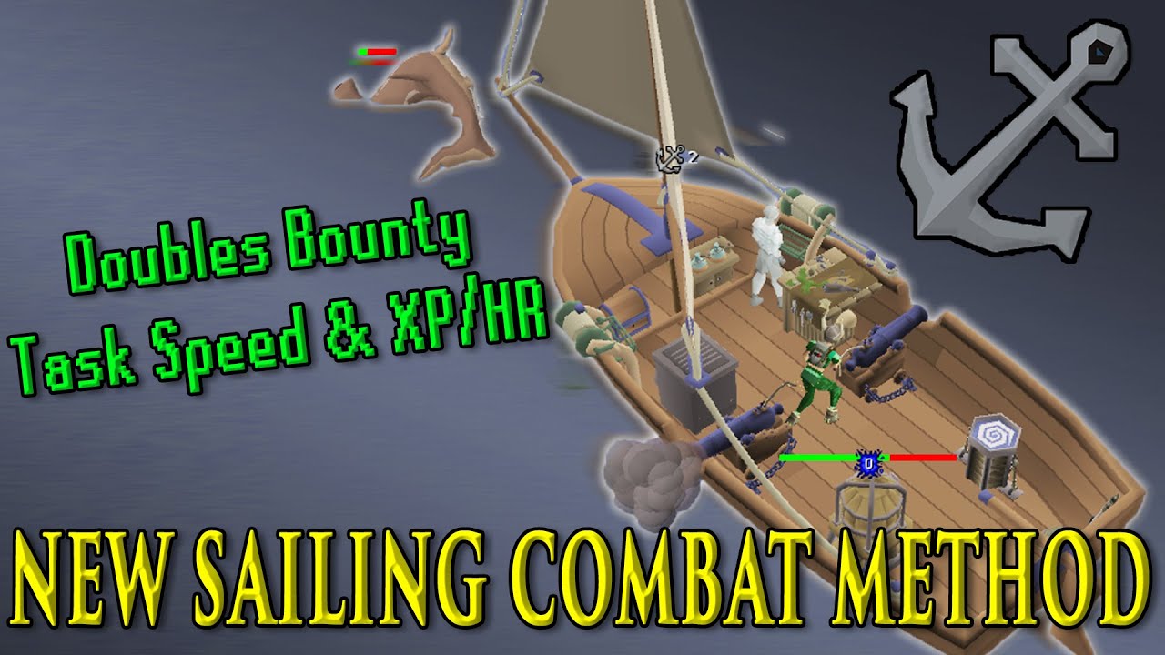 This NEW Sailing Combat Method Makes Bounty Tasks INSANELY FAST in OSRS