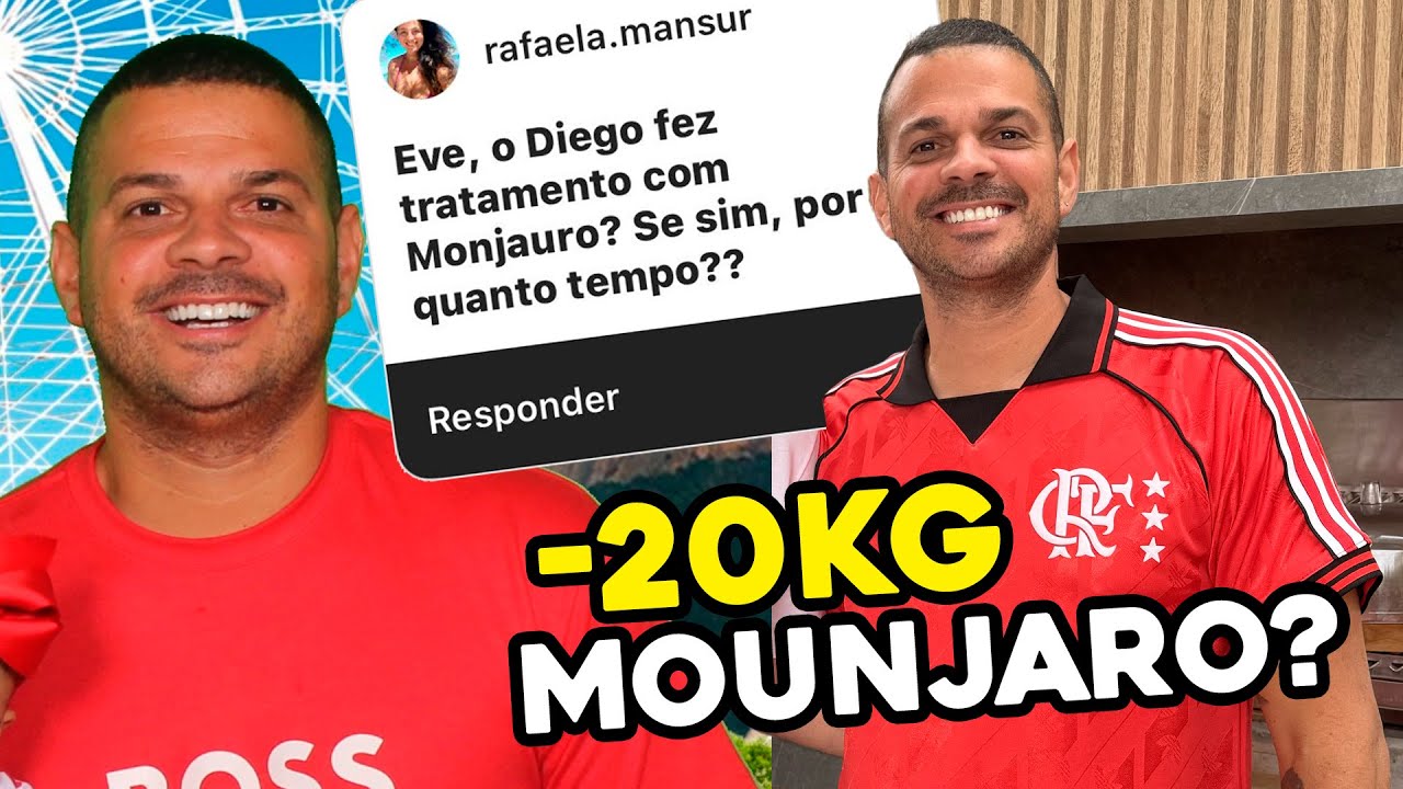 DIEGO EMAGRECEU 20KG