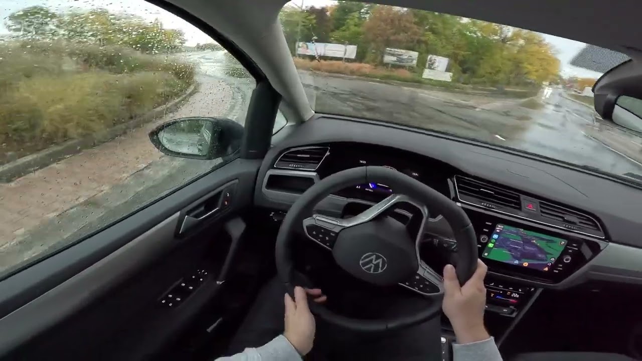2025 Volkswagen Touran 1.5 TSI DSG 110 kW (~150 hp) - Magyar POV Videó - Hungarian POV Drive 4K60FPS