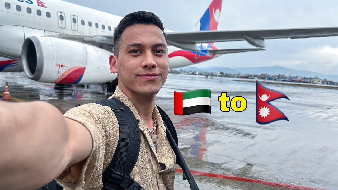 Surprising my family after 2 years - Dubai to Nepal | Emotional reaction 🥺