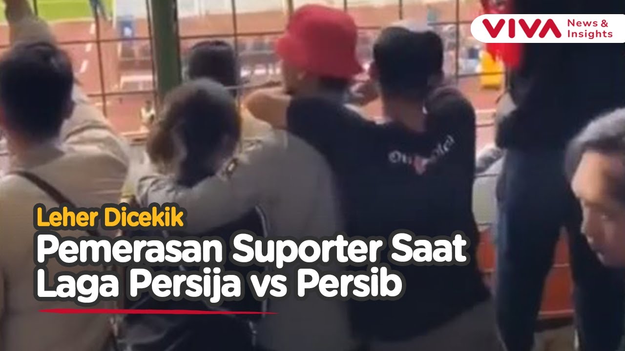 Diduga Oknum Suporter Lakukan Pemerasan saat Laga Persib vs Persija