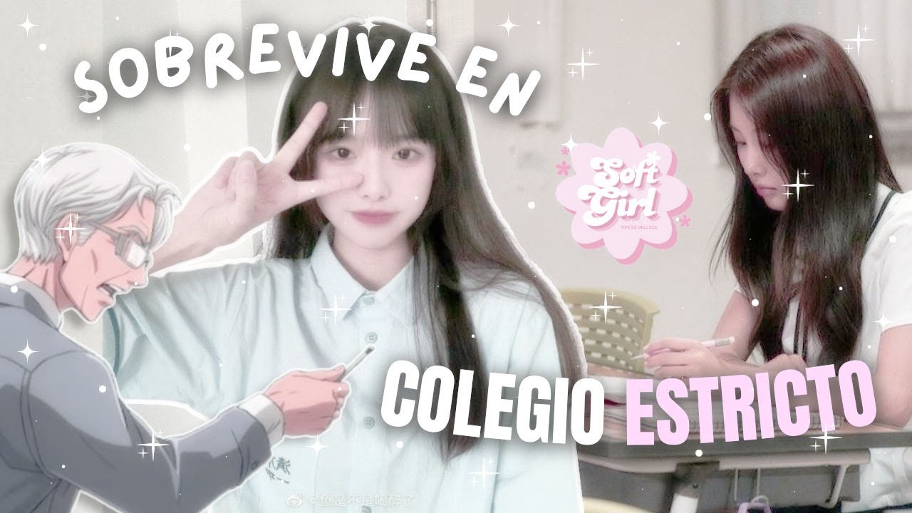 TIPS de SUPERVIVENCIA en un COLEGIO ESTRICTO (romantiza la escuela) 🍥⋯࿓ | softgirl