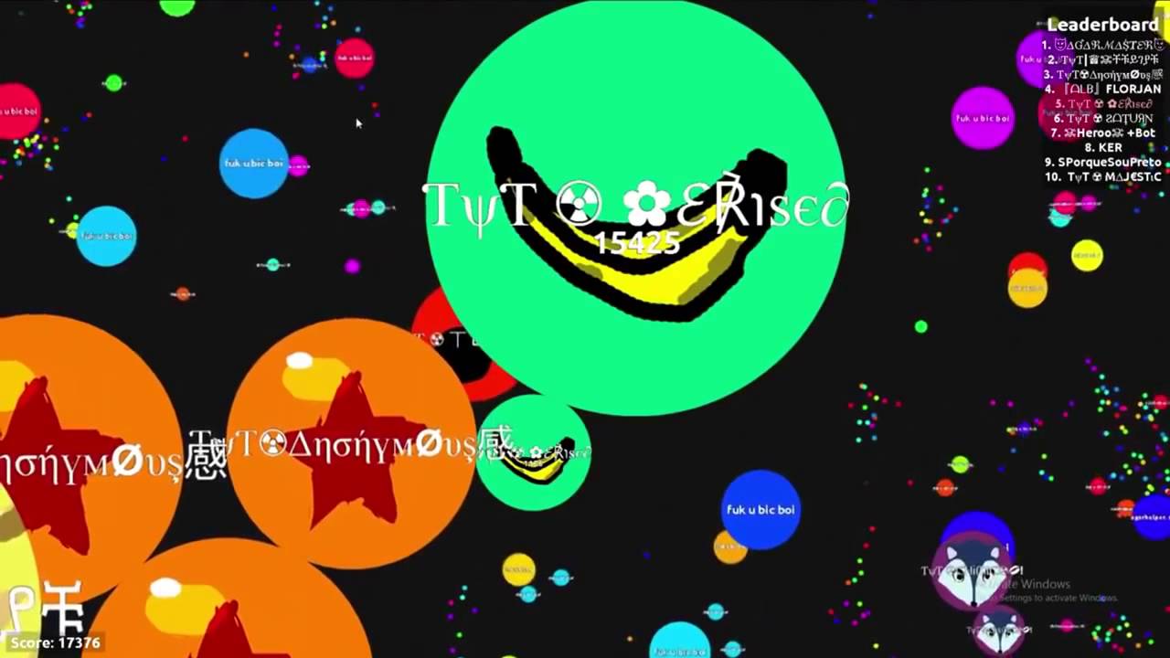 132000 Mass  AGARIO WORLD RECORD  TYT Clan Agario Highscore