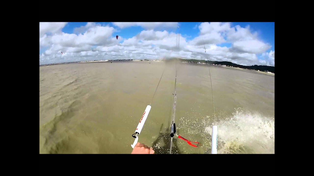Session kitesurf Carolles Jullouville 2014