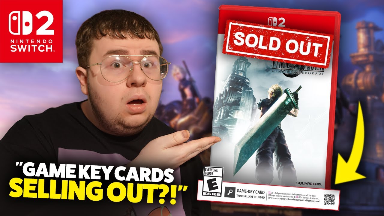 Wait.. Final Fantasy 7 Remake PROVED Nintendo Switch 2 Game Key Cards SELL?!