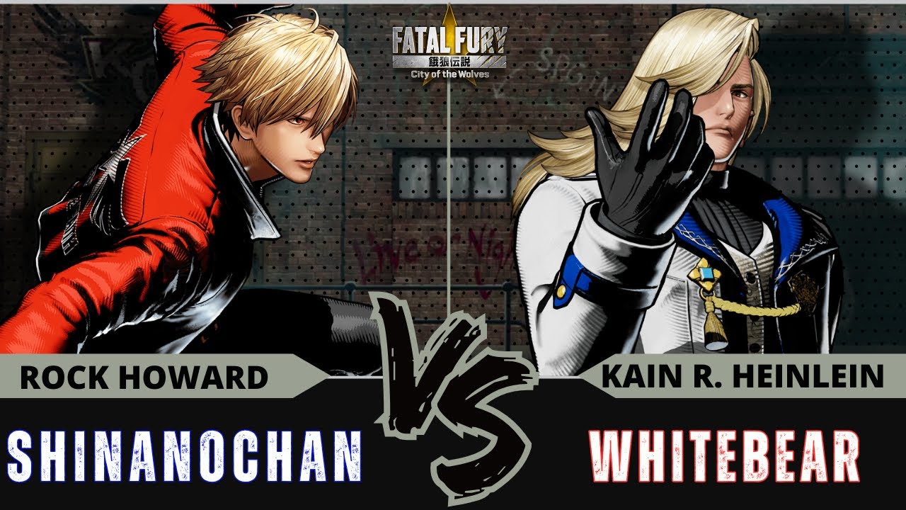 FF:CotW🐺 SHINANOCHAN (Rock Howard) vs WHITEBEAR (Kain R. Heinlein)⭐Ranked Match - [FATAL FURY: CotW]
