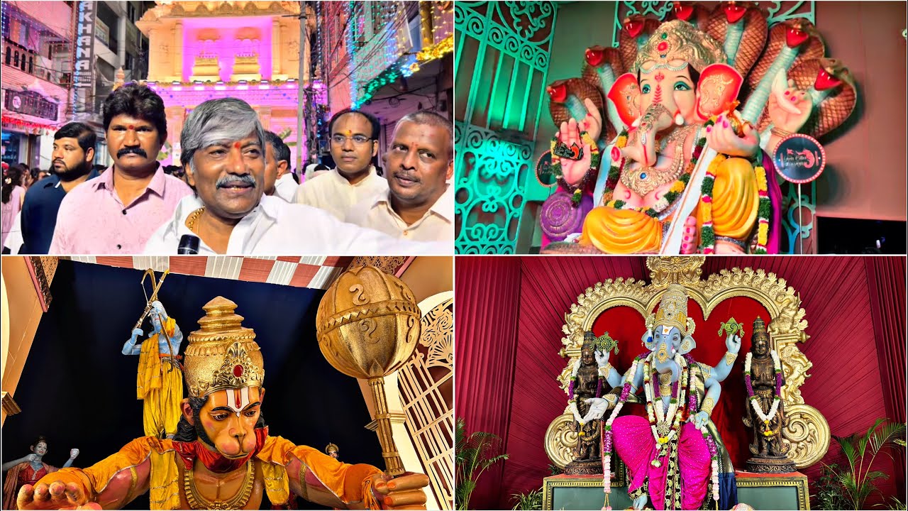Secunderabad MLA Padma Rao Ganesh 2025 Ramayana show | exploring Ganesh 2025 | 