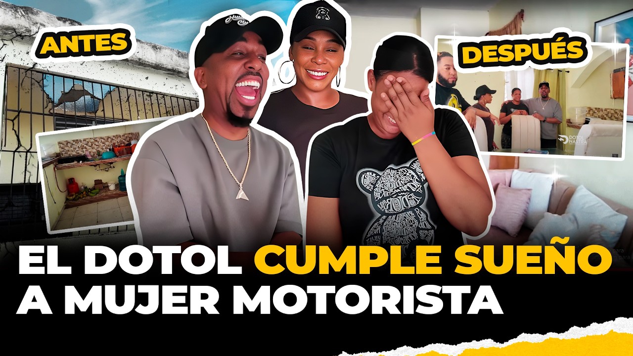 EL DOTOL CUMPLE SUENO A MUJER MOTORISTA ♥️😍🥰