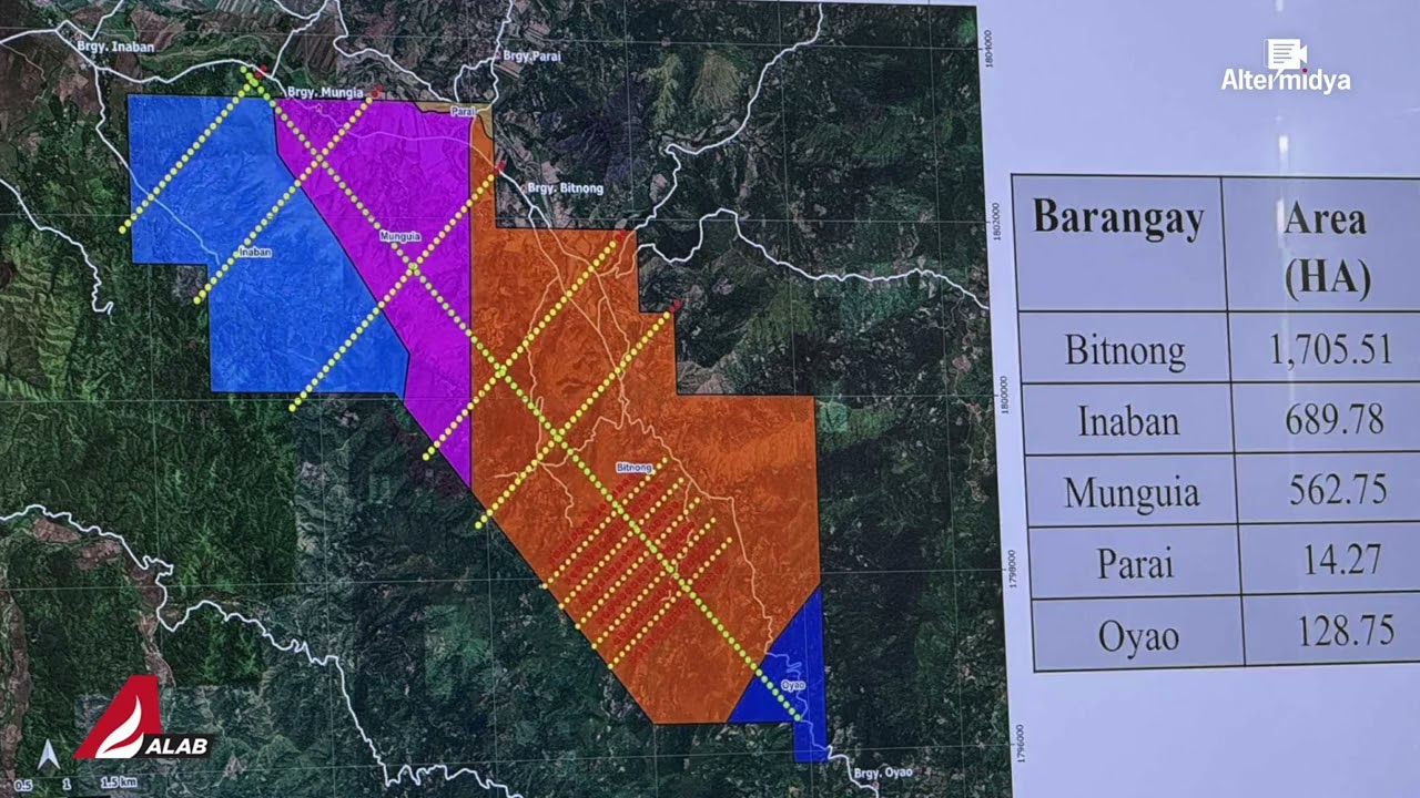 Nueva Vizcaya, umalma: mga residente at Sangguniang Bayan kontra sa mining exploration (ALAB)