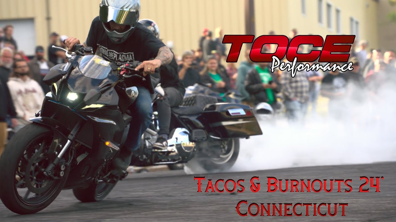 Tacos and Burnouts Stunt Show Block Party Hosted by Toce Performance & AFU - Manchester, Connecticut