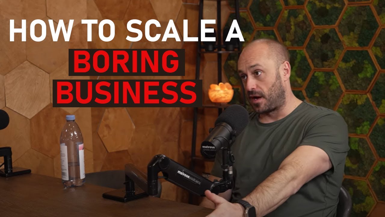 The Secret to Growing a $2 Million Boring Business - with Aaron Harper