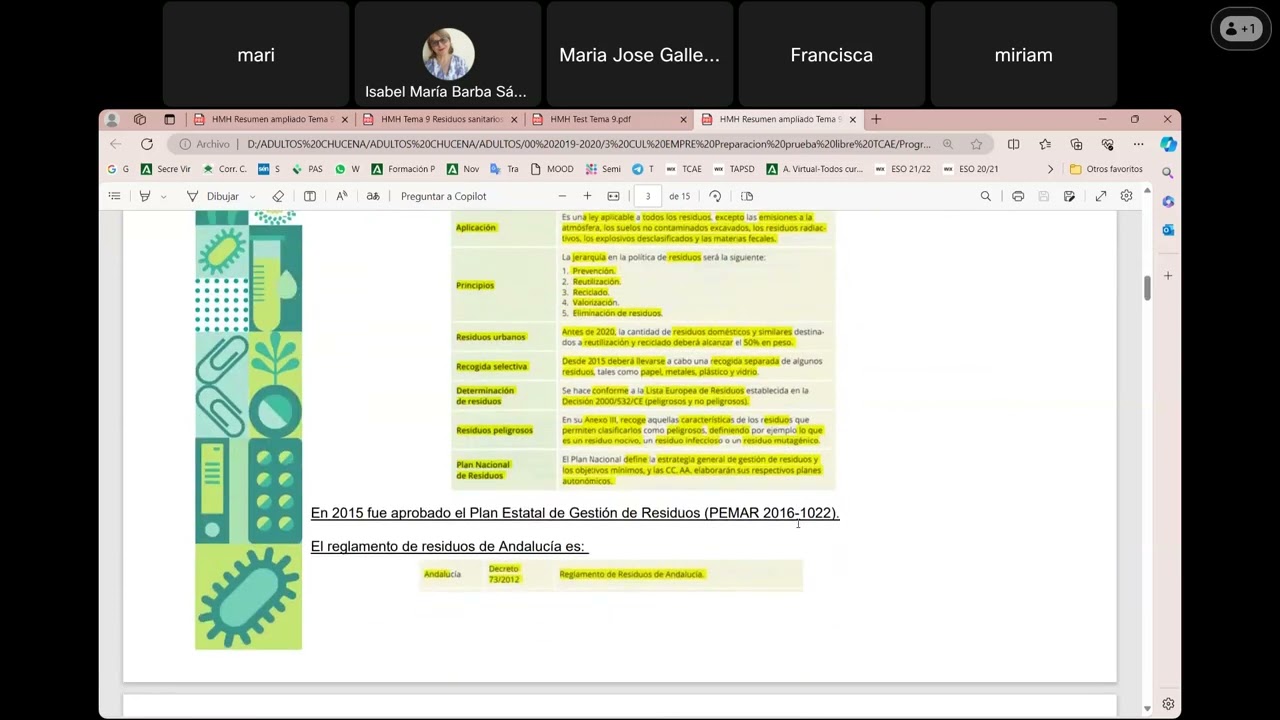 HMH Tema 9 "Residuos sanitarios"