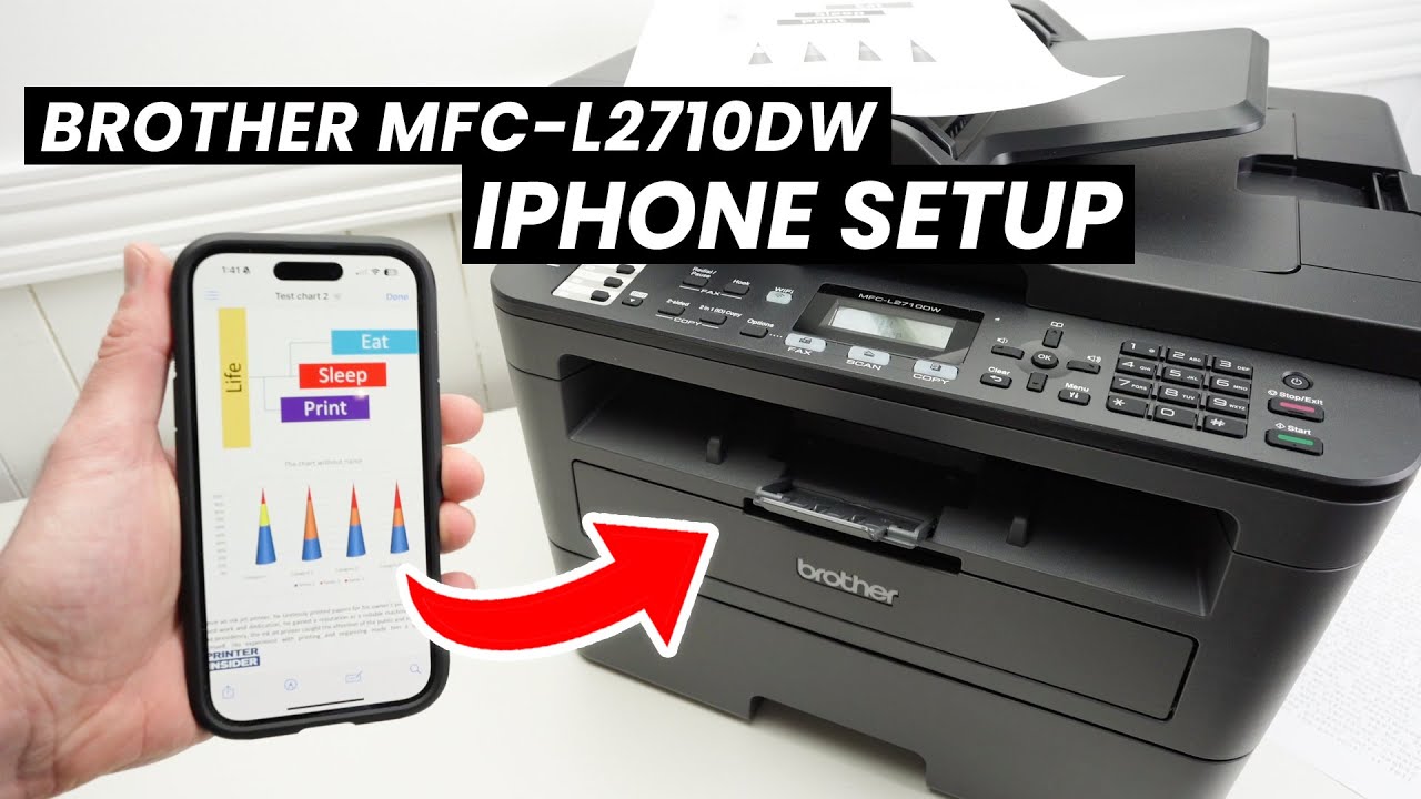 Brother MFC-L2710DW: How to Setup With Your iPhone