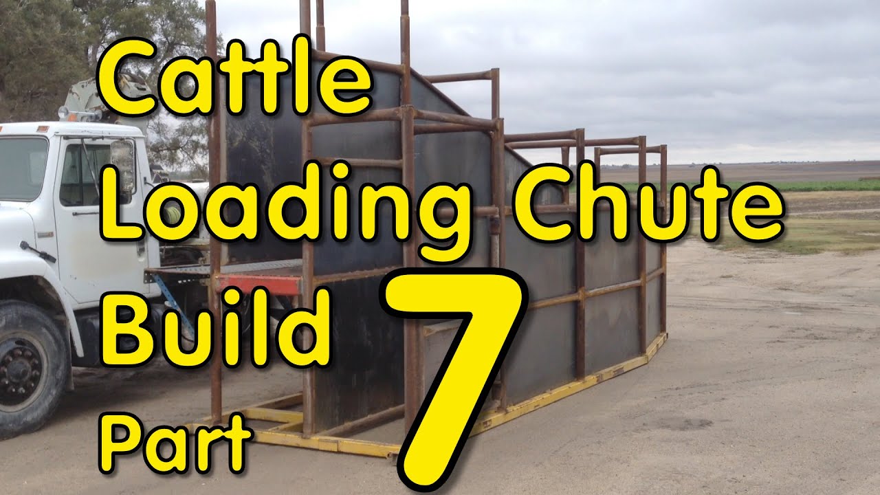 Cattle Loading Chute Build -part 7 of 7