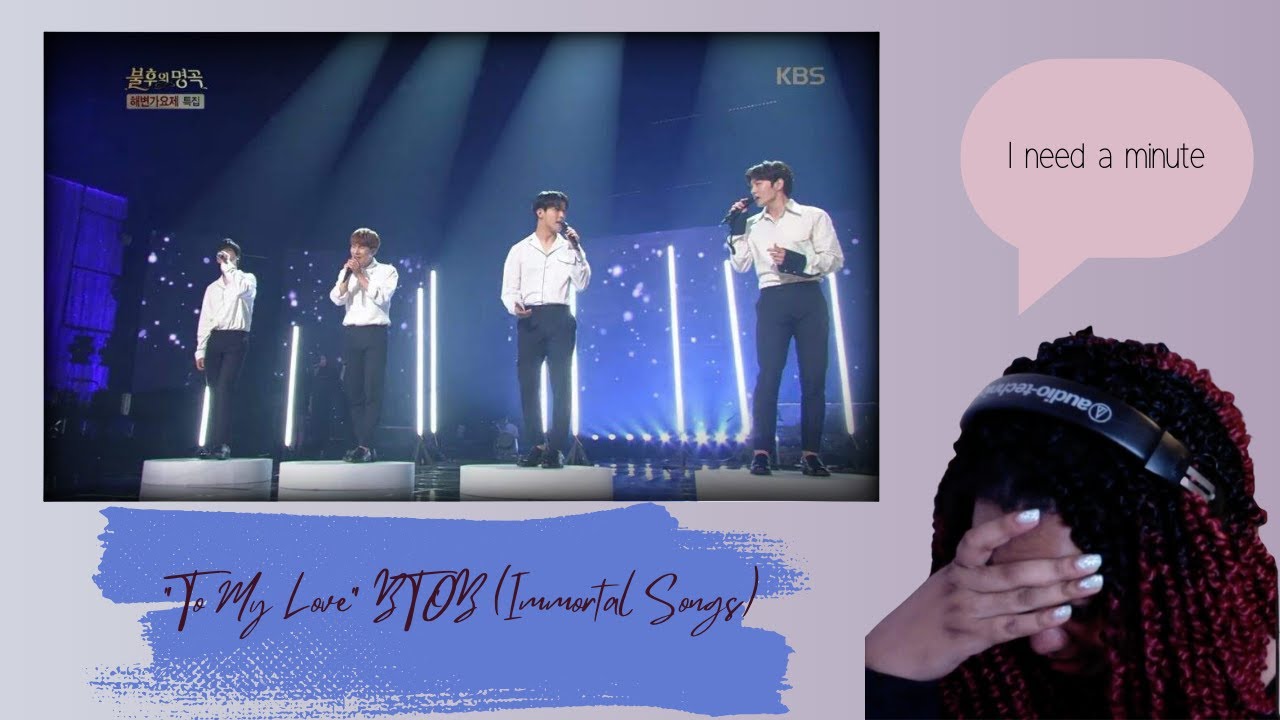 Vocal Coach Reacts: "To My Love" by BTOB (Immortal Songs)
