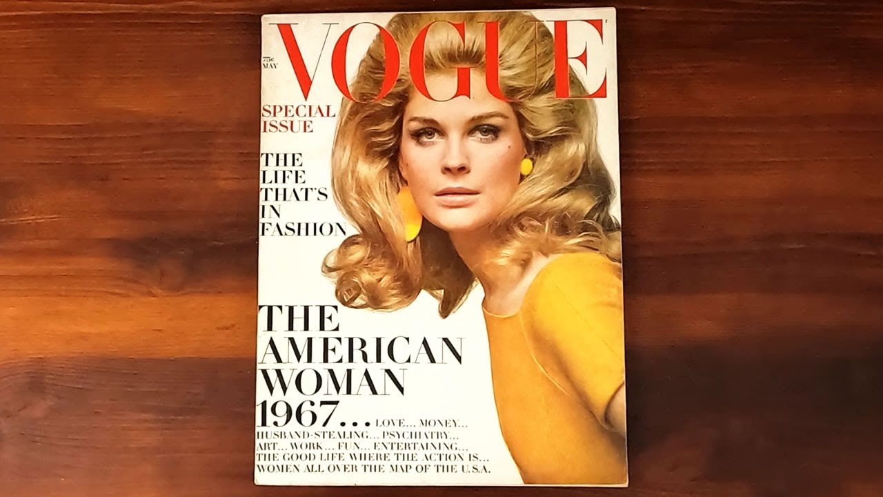 1967 May ASMR Magazine Flip Through: Vogue Candice Bergen Jackie Kennedy  Verushka