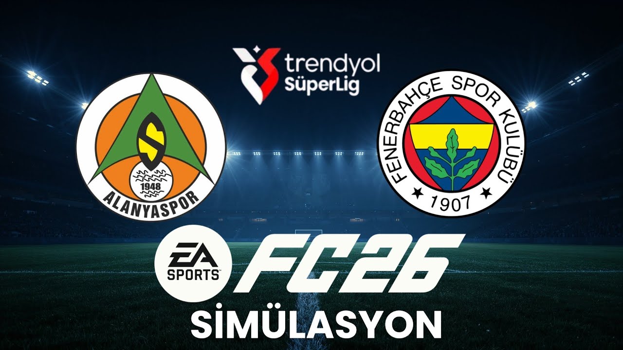 Alanyaspor vs Fenerbahçe | Maç Simülasyonu & Detaylı Analiz | Süper Lig