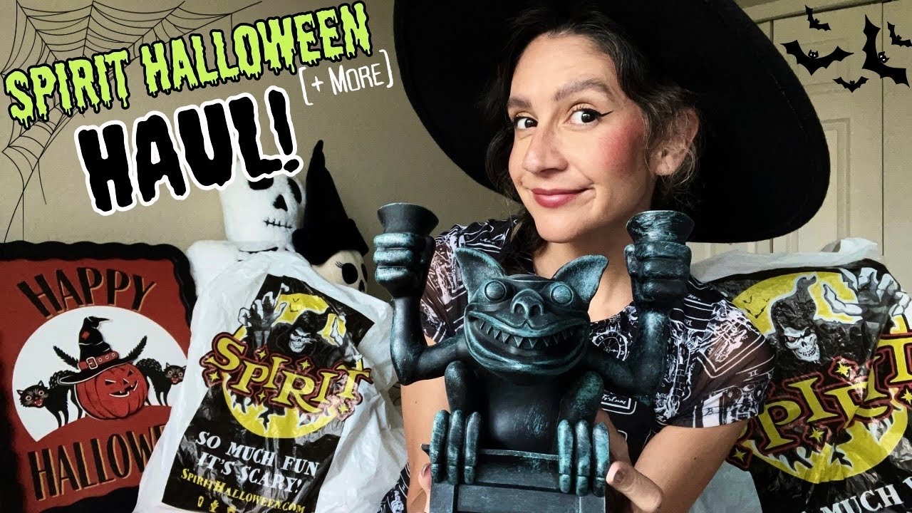 Spirit Halloween Haul!🎃 + Michaels, Kohl’s, & More!✨ + My New Camera!🖤