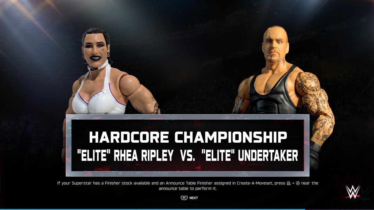 Elite⚱️UnderTaker vs Elite Rhea Ripley