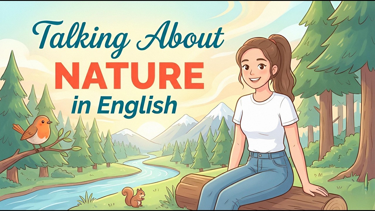 Talking About Nature in English - Beautiful Vocabulary You Need | Real English Talks For Beginners