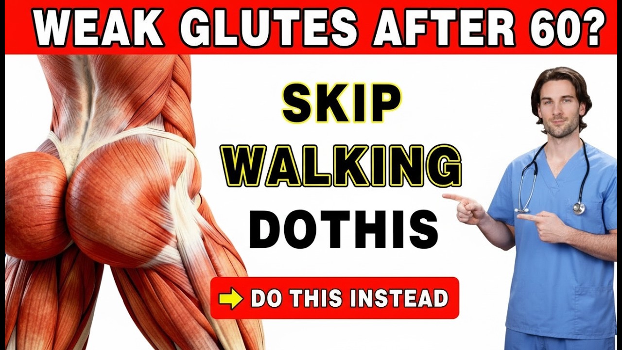 Never Do This After 60 — 5 Exercises That Rebuild Dead Glutes In 7 Days