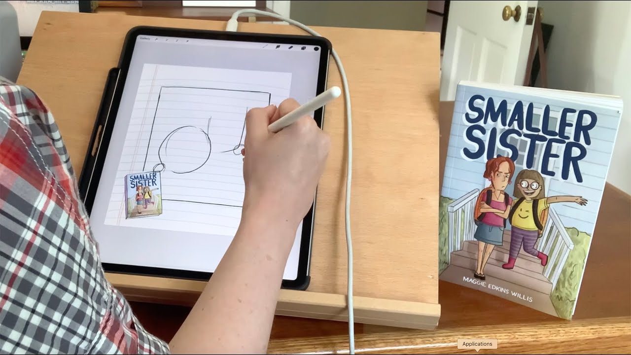 First Second's #SketchSchool with Maggie Edkins Willis for Smaller Sister