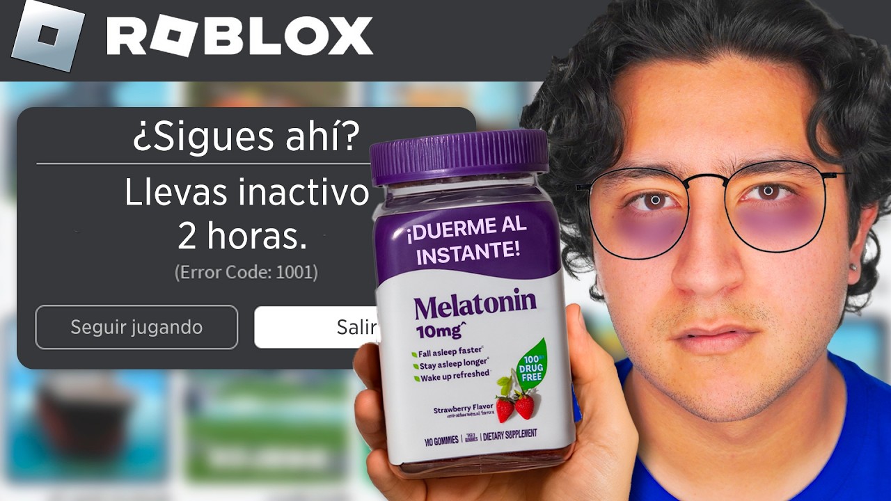 SI PIERDO TOMO GOMITAS Para DORMIR 😴 En ROBLOX