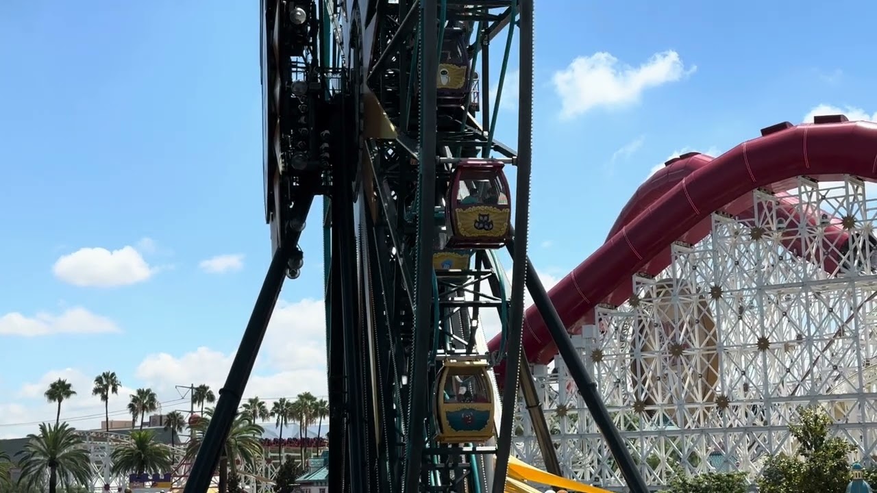 Looking at the Pixar Pal-A-Round from the ground