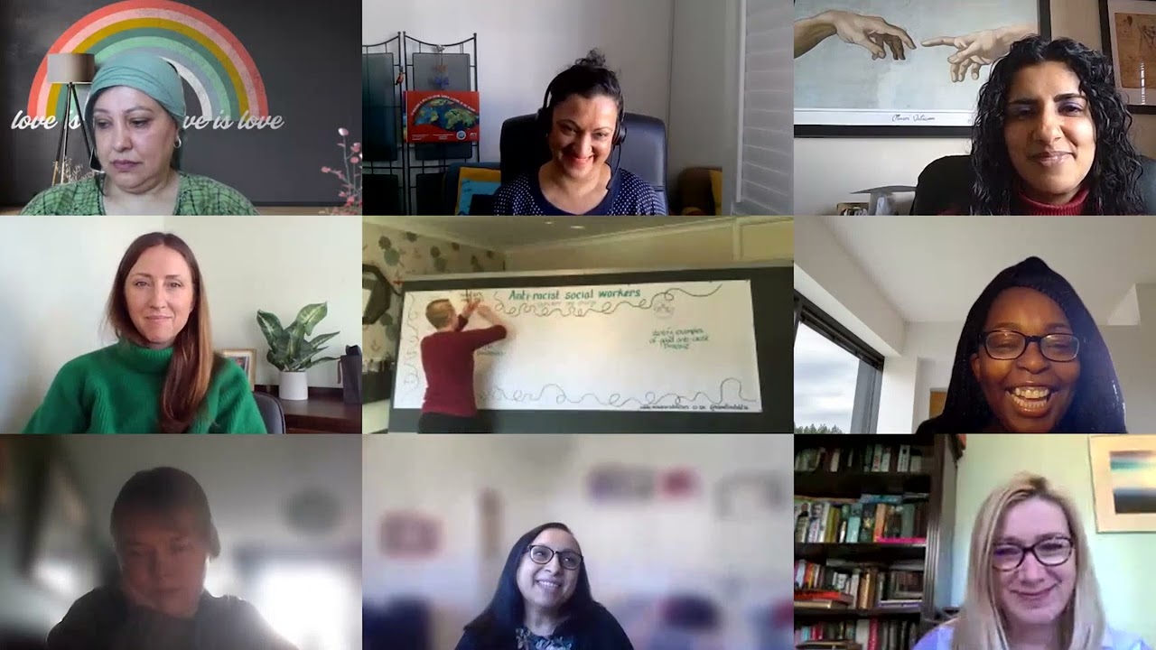 Anti-racist social workers - activism and change | Social Work Week 2022
